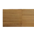 Struttura letto king size in legno naturale California