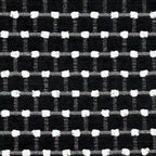 Divano in ciniglia bianca da 221 cm con 5 cuscini decorativi, tessuto OEKO-TEX, schiuma ad alta densità 1.9, molle insacchettate