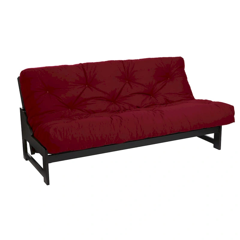 Materasso Futon Trapuntato Queen Size 5 Pollici, Imbottitura in Schiuma, Pieghevole, Convertibile a Divano Letto