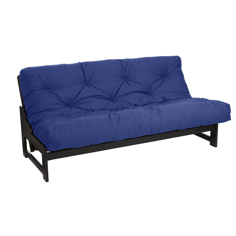 Materasso Futon Trapuntato Queen Size 5 Pollici, Imbottitura in Schiuma, Pieghevole, Convertibile a Divano Letto