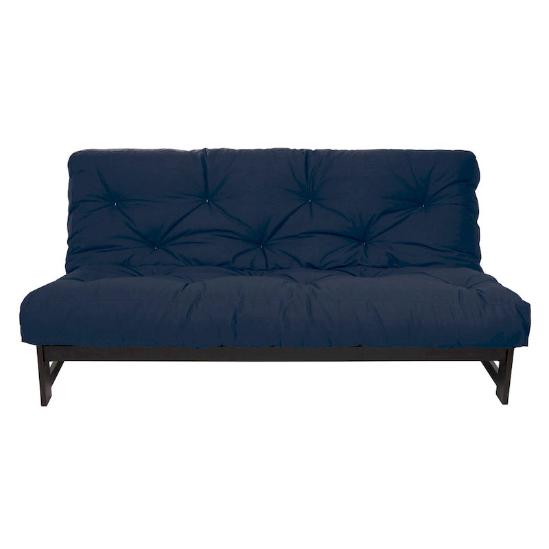Materasso Futon Trapuntato Queen Size 5 Pollici, Imbottitura in Schiuma, Pieghevole, Convertibile a Divano Letto