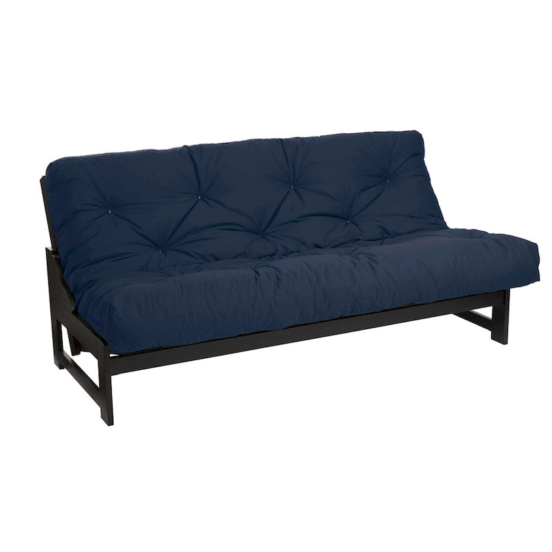 Materasso Futon Trapuntato Queen Size 5 Pollici, Imbottitura in Schiuma, Pieghevole, Convertibile a Divano Letto