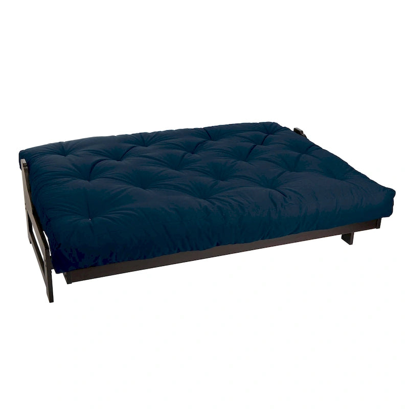 Materasso Futon Trapuntato Queen Size 5 Pollici, Imbottitura in Schiuma, Pieghevole, Convertibile a Divano Letto