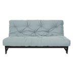 Materasso Futon Trapuntato Queen Size 5 Pollici, Imbottitura in Schiuma, Pieghevole, Convertibile a Divano Letto