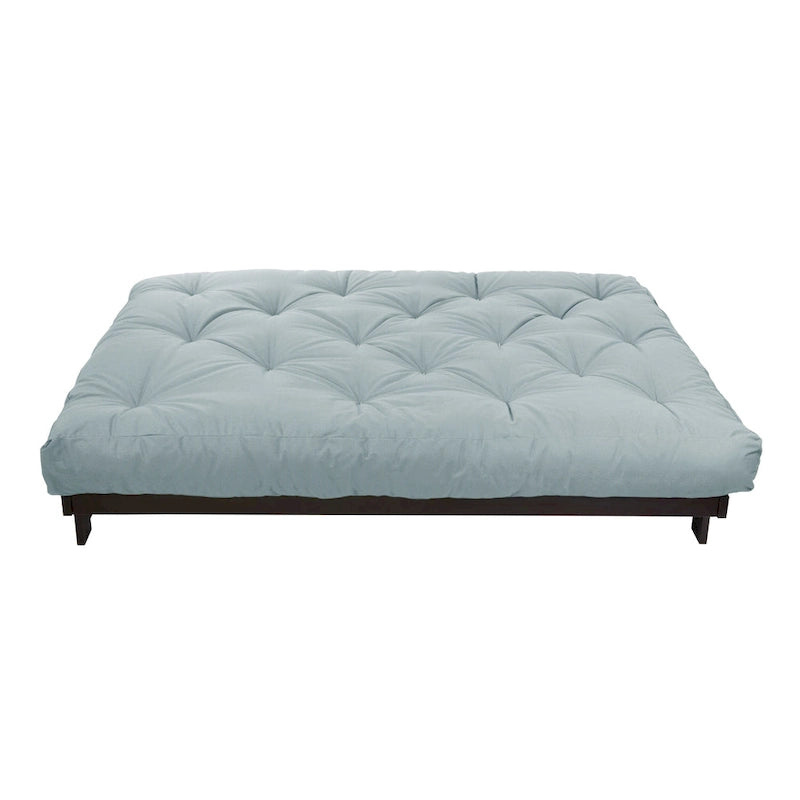 Materasso Futon Trapuntato Queen Size 5 Pollici, Imbottitura in Schiuma, Pieghevole, Convertibile a Divano Letto