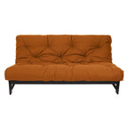 Materasso Futon Trapuntato Queen Size 5 Pollici, Imbottitura in Schiuma, Pieghevole, Convertibile a Divano Letto