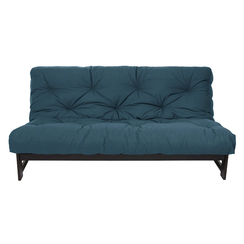 Materasso Futon Trapuntato Queen Size 5 Pollici, Imbottitura in Schiuma, Pieghevole, Convertibile a Divano Letto