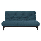 Materasso Futon Trapuntato Queen Size 5 Pollici, Imbottitura in Schiuma, Pieghevole, Convertibile a Divano Letto
