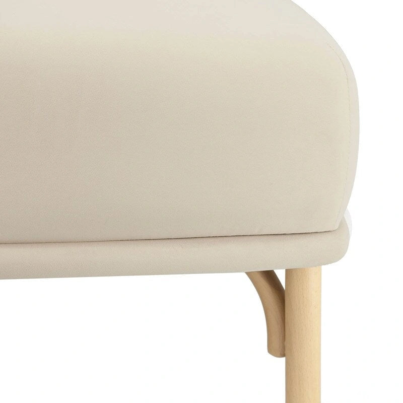 Pouf in velluto Desiree