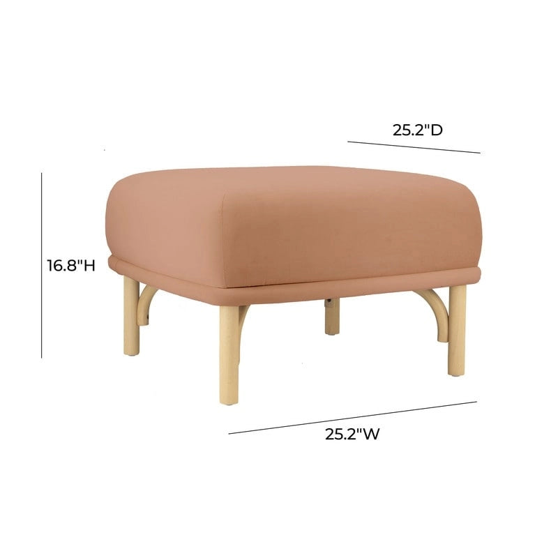 Pouf in velluto Desiree