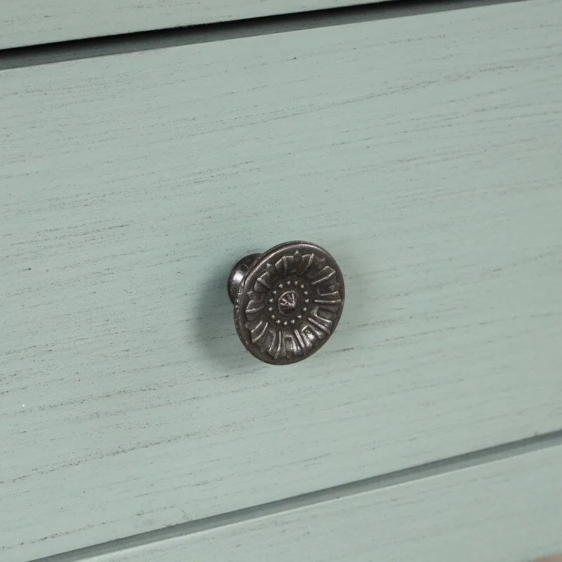 Consolle da 48 pollici con piano in legno massello di pino, tavolo moderno da ingresso/divano con 3 cassetti portaoggetti e 2 ripiani. Facile da montare