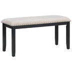 Set da tavolo da pranzo con 6 sedie e piano in impiallacciatura effetto marmo