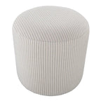 Pouf Ottomano Rotondo da 40 cm, Stile Bohemien, Cuscino da Pavimento, Accento per Soggiorno e Camera da Letto