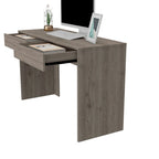 Scrivania per Computer con 2 Cassetti Senza Maniglie, Stile Tampa, Scrivania da Scrittura per Ufficio Domestico