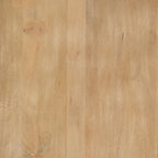 Tavolino rotondo Terra in legno massiccio marrone scuro con scanalature