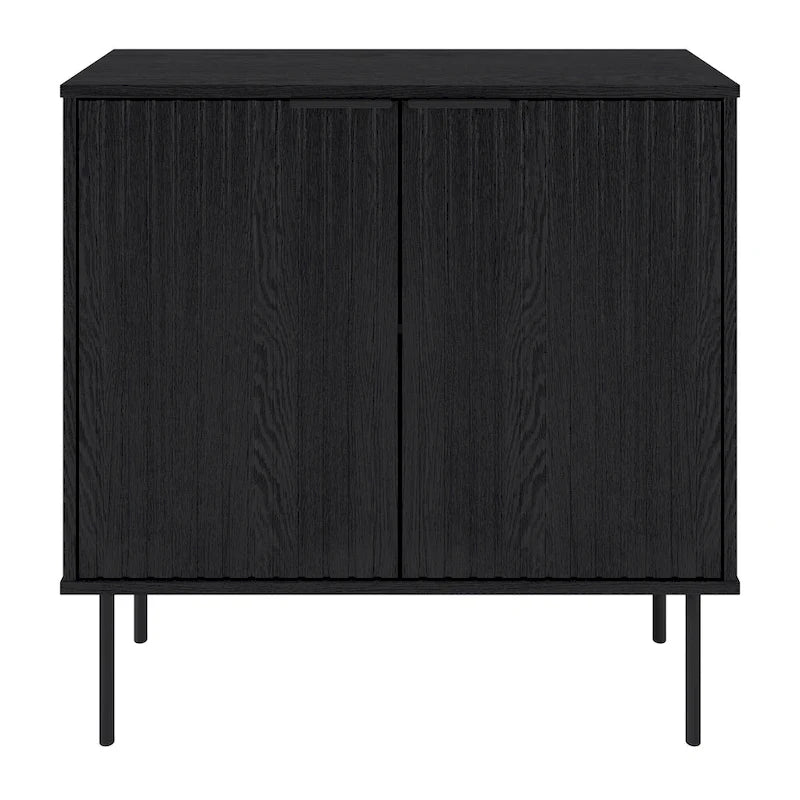 Mobile credenza 2 ante, Contenitore da salotto e sala da pranzo, Stile moderno