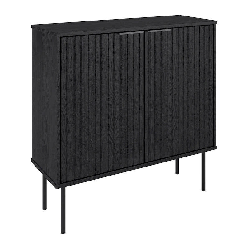 Mobile credenza 2 ante, Contenitore da salotto e sala da pranzo, Stile moderno