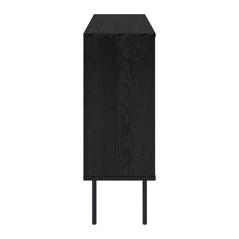 Mobile credenza 2 ante, Contenitore da salotto e sala da pranzo, Stile moderno