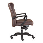 Sedia da ufficio ergonomica, supporto lombare regolabile, schienale in rete traspirante, design moderno