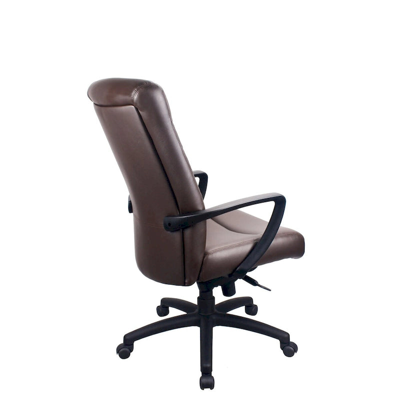 Sedia da ufficio ergonomica, supporto lombare regolabile, schienale in rete traspirante, design moderno