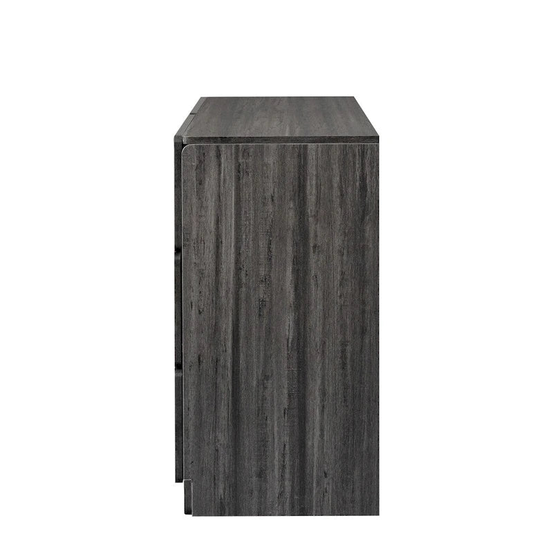 Cassettiera in legno con sei cassetti