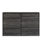 Cassettiera in legno con sei cassetti