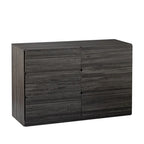 Cassettiera in legno con sei cassetti