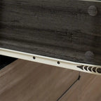 Cassettiera in legno con sei cassetti