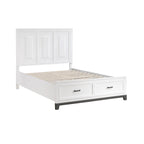 Letto matrimoniale con piattaforma, design moderno imbottito, supporto a doghe in legno, non necessita di rete a molle