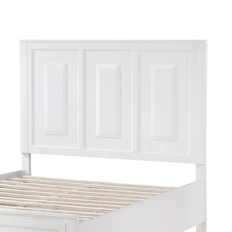 Letto matrimoniale con piattaforma, design moderno imbottito, supporto a doghe in legno, non necessita di rete a molle