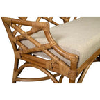 Panca in bambù, materiale naturale, leggera e resistente, panca d'accento per ingresso e camera da letto