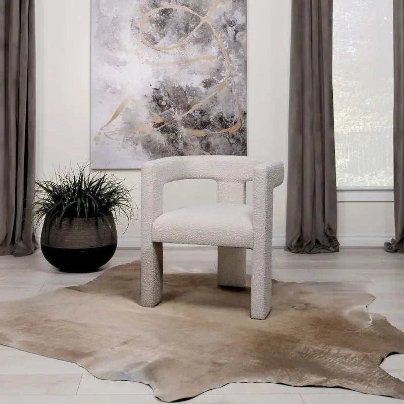 Sedia d'accento imbottita, stile moderno, per soggiorno e camera da letto