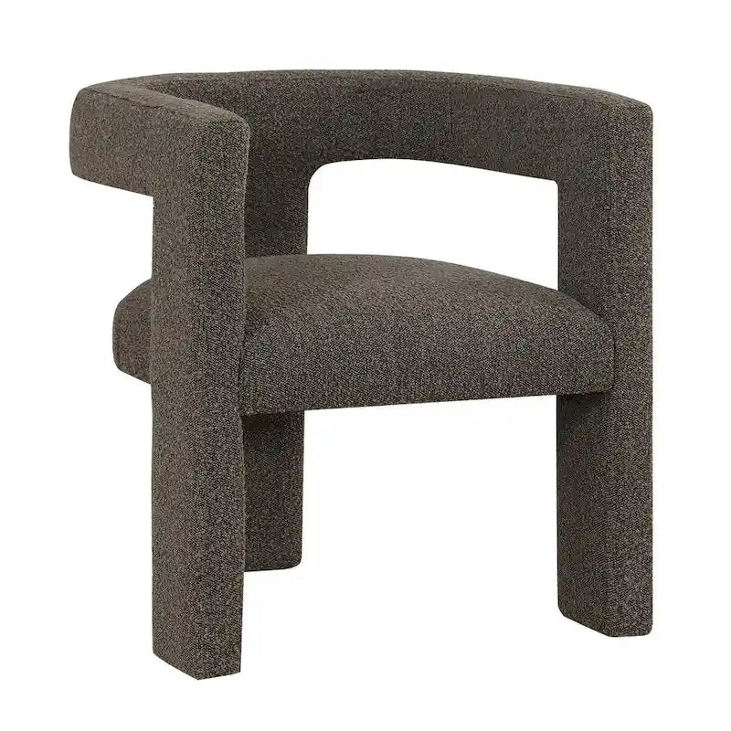 Sedia d'accento imbottita, stile moderno, per soggiorno e camera da letto