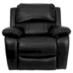 Poltrona reclinabile a dondolo in LeatherSoft