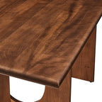 Tavolo da pranzo rettangolare in legno da 178 cm, stile moderno, 6 posti, struttura solida