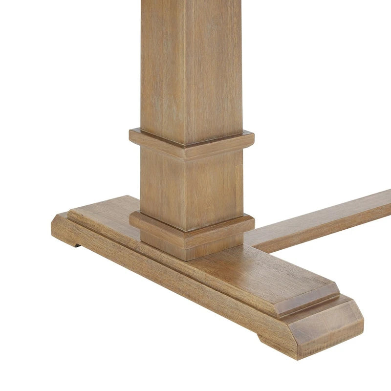 Set da pranzo 6 pezzi, stile Joanna, tavolo da pranzo e 5 sedie, mobili per cucina e sala da pranzo