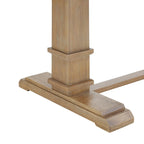 Set da pranzo 6 pezzi, stile Joanna, tavolo da pranzo e 5 sedie, mobili per cucina e sala da pranzo