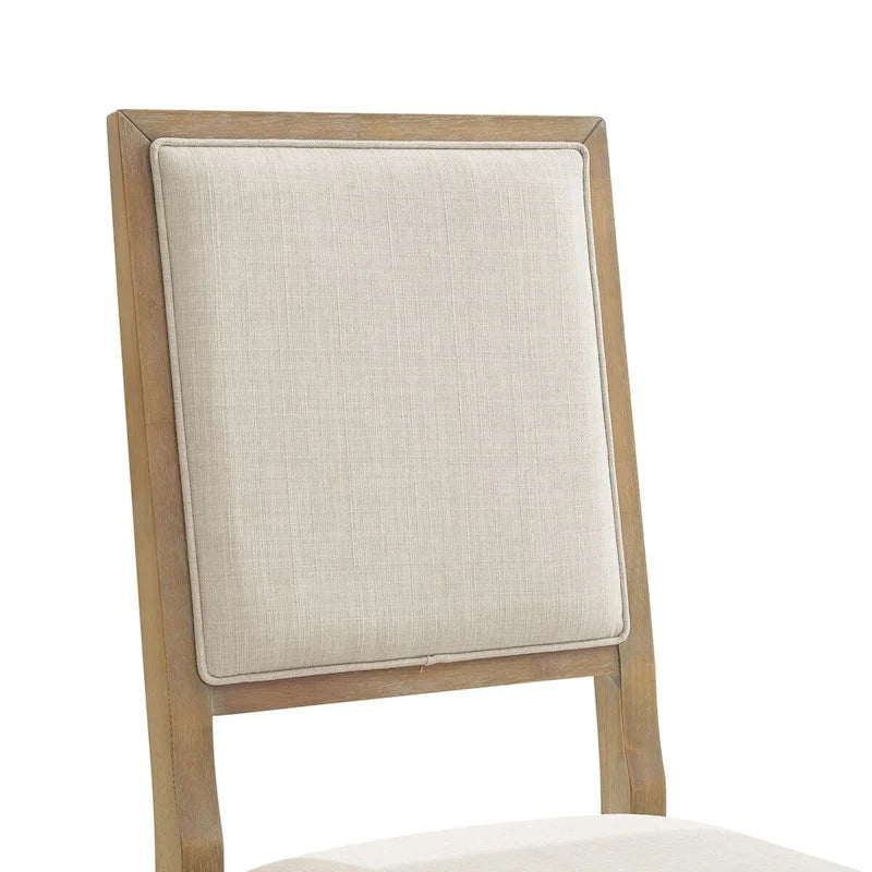 Set da pranzo 6 pezzi, stile Joanna, tavolo da pranzo e 5 sedie, mobili per cucina e sala da pranzo