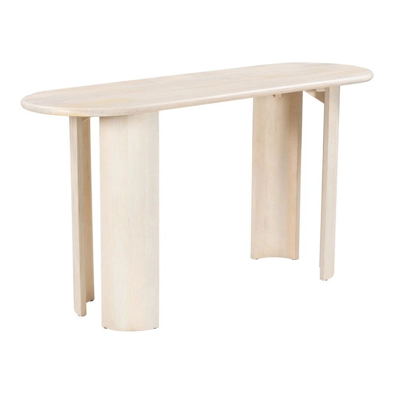 Tavolino Consolle Stretto, Tavolino da Ingresso e Divano Moderno, Struttura in Legno e Metallo, Mobili per Soggiorno
