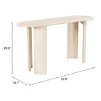 Tavolino Consolle Stretto, Tavolino da Ingresso e Divano Moderno, Struttura in Legno e Metallo, Mobili per Soggiorno