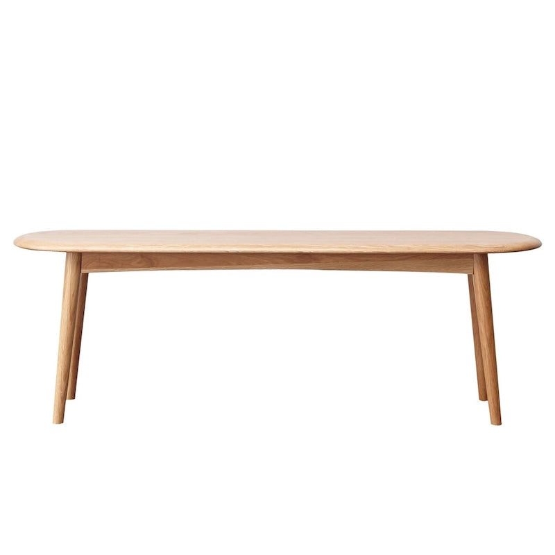 Legno di Quercia Naturale per Panca da Pranzo