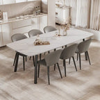 Set di 3/6/9/12 Sedie da Pranzo Moderne in Pelle PU - Comode, Facili da Pulire, Design Contemporaneo per Cucina o Sala da Pranzo