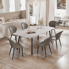 Set di 3/6/9/12 Sedie da Pranzo Moderne in Pelle PU - Comode, Facili da Pulire, Design Contemporaneo per Cucina o Sala da Pranzo