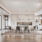 Set di 3/6/9/12 Sedie da Pranzo Moderne in Pelle PU - Comode, Facili da Pulire, Design Contemporaneo per Cucina o Sala da Pranzo