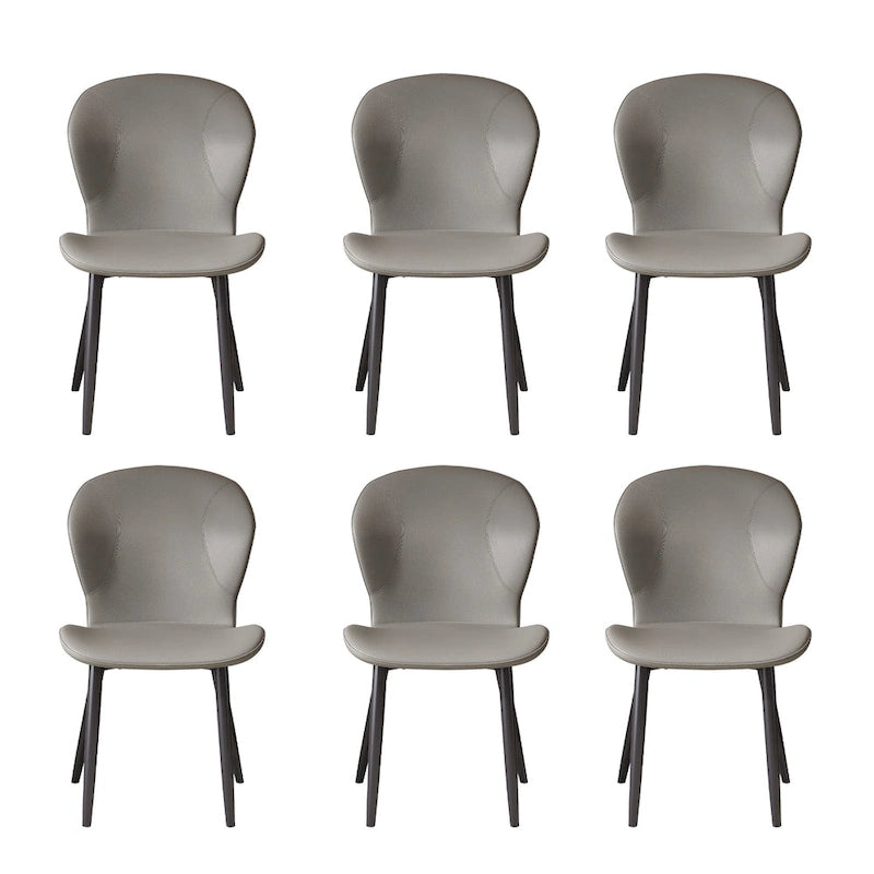 Set di 3/6/9/12 Sedie da Pranzo Moderne in Pelle PU - Comode, Facili da Pulire, Design Contemporaneo per Cucina o Sala da Pranzo