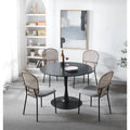Tavolo e sedie 1+45 pezzi, set da pranzo bianchi, set da cucina, set da caffè