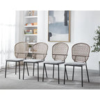 Tavolo e sedie 1+45 pezzi, set da pranzo bianchi, set da cucina, set da caffè