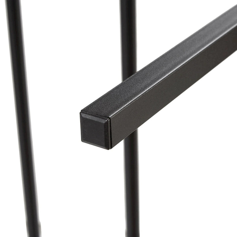 Telaio letto in metallo King/Queen/Full con testiera e pediera, USB, stazione di ricarica, 2 cassetti, luci LED