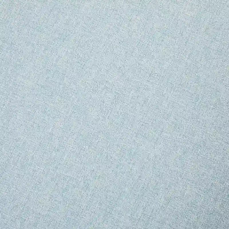 Divano sezionale chaise longue Wells azzurro, braccio destro